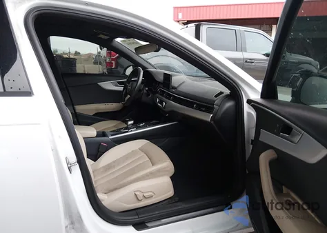 2017 Audi A4 2.0T Premium from USA, damaged, VIN WAUGNAF48HN024591